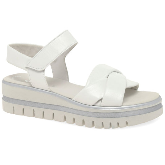 Gabor 44.622.21 Abide Ladies White Chunky Sandal
