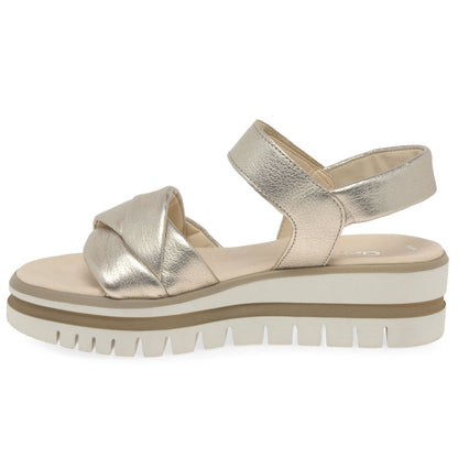 Gabor 44.622.62 Abide Ladies Puder Chunky Sandal
