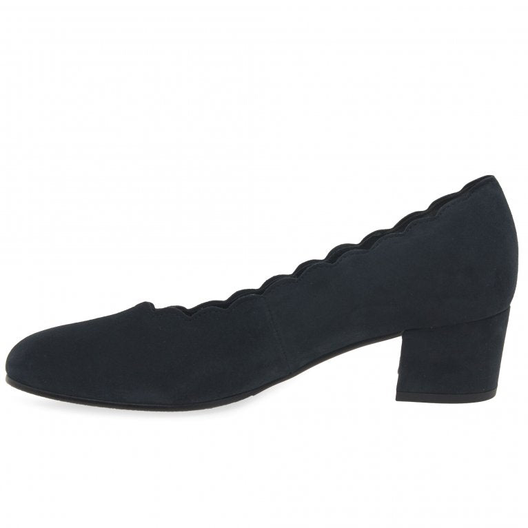 Gabor 82.221.46 Ladies Gigi Dark Blue Womens Court Shoes