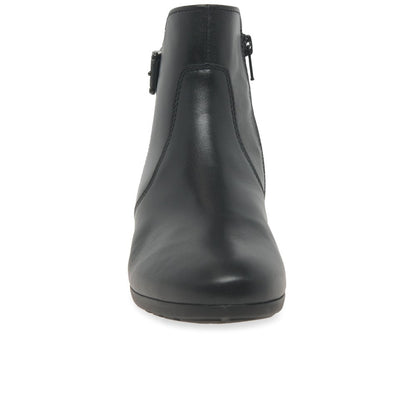 Gabor 72.711.27 Ladies Bolan Black Ankle Boot