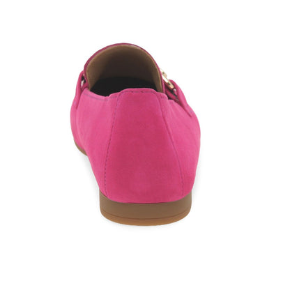 Gabor 45.211.34 Jangle Ladies Pink Suede Loafer