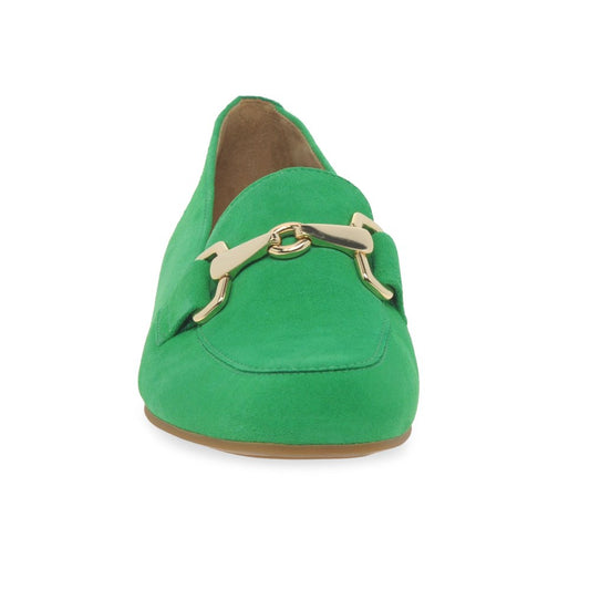 Gabor 45.211.33 Jangle Ladies Green Suede Loafer