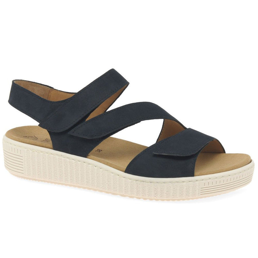 Gabor 43.600.16 Ladies Ball Nightblue Velcro Sandal
