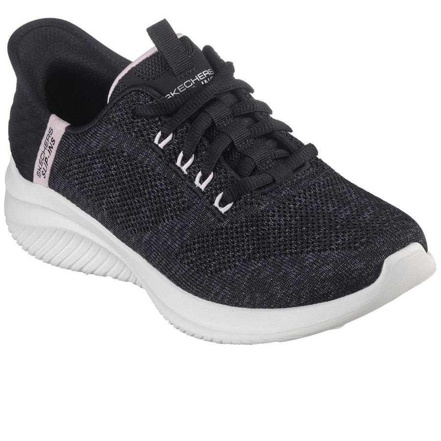 Skecher 150178 Ladies Easy Step Black/Pink
