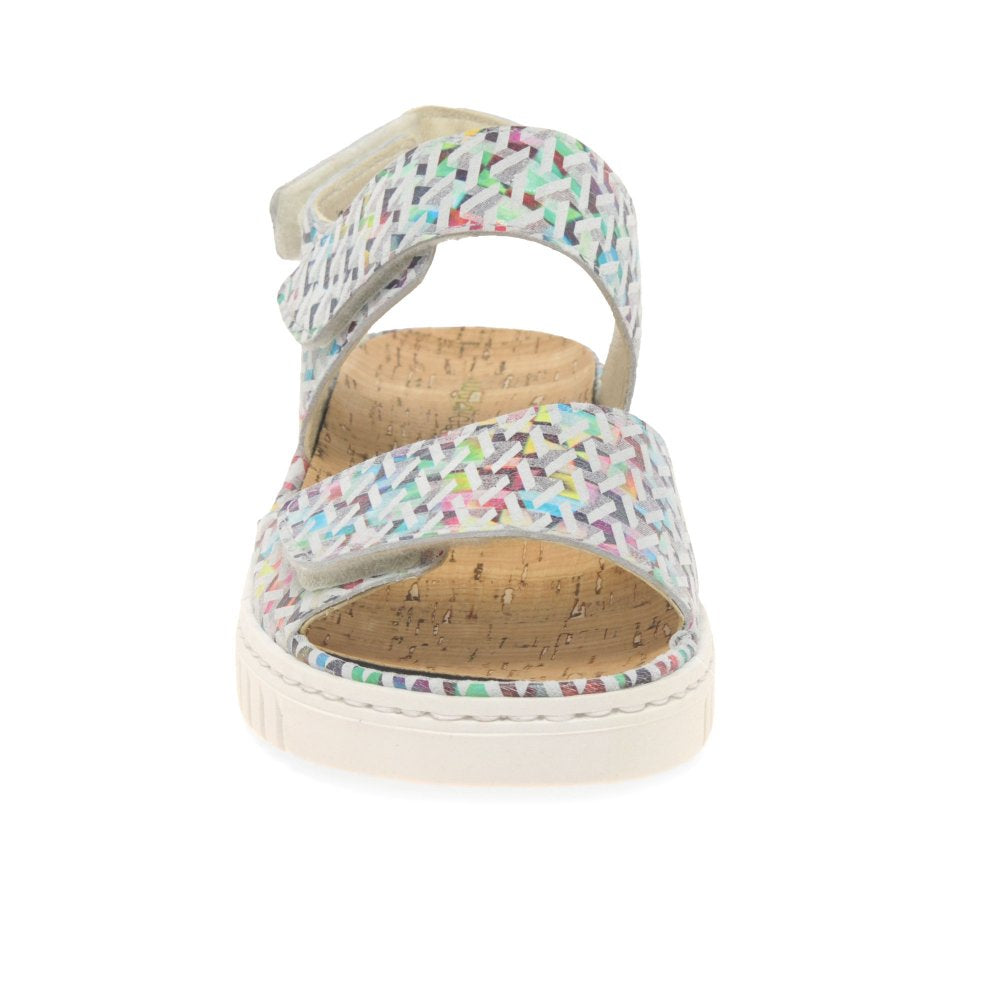 Waldlaufer 955001 152 299  Willow Stoner Multi Nappa Velcro Sandal