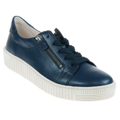 Gabor 33.334.26 Ladies Wisdom Marine/Beige Casual Shoes