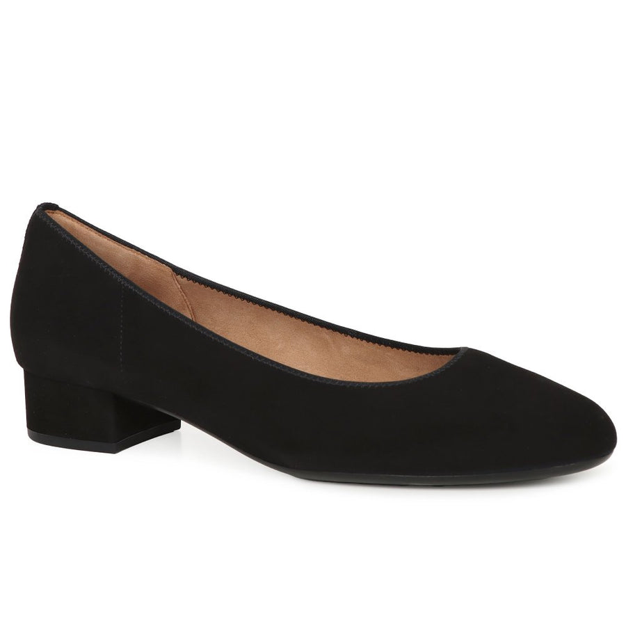 Gabor 51.321.17 Ladies Dimbar Black Suede Shoe
