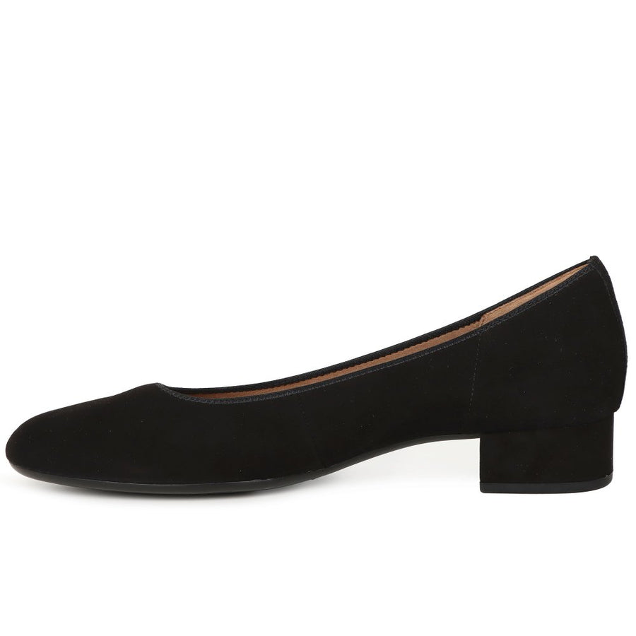Gabor 51.321.17 Ladies Dimbar Black Suede Shoe
