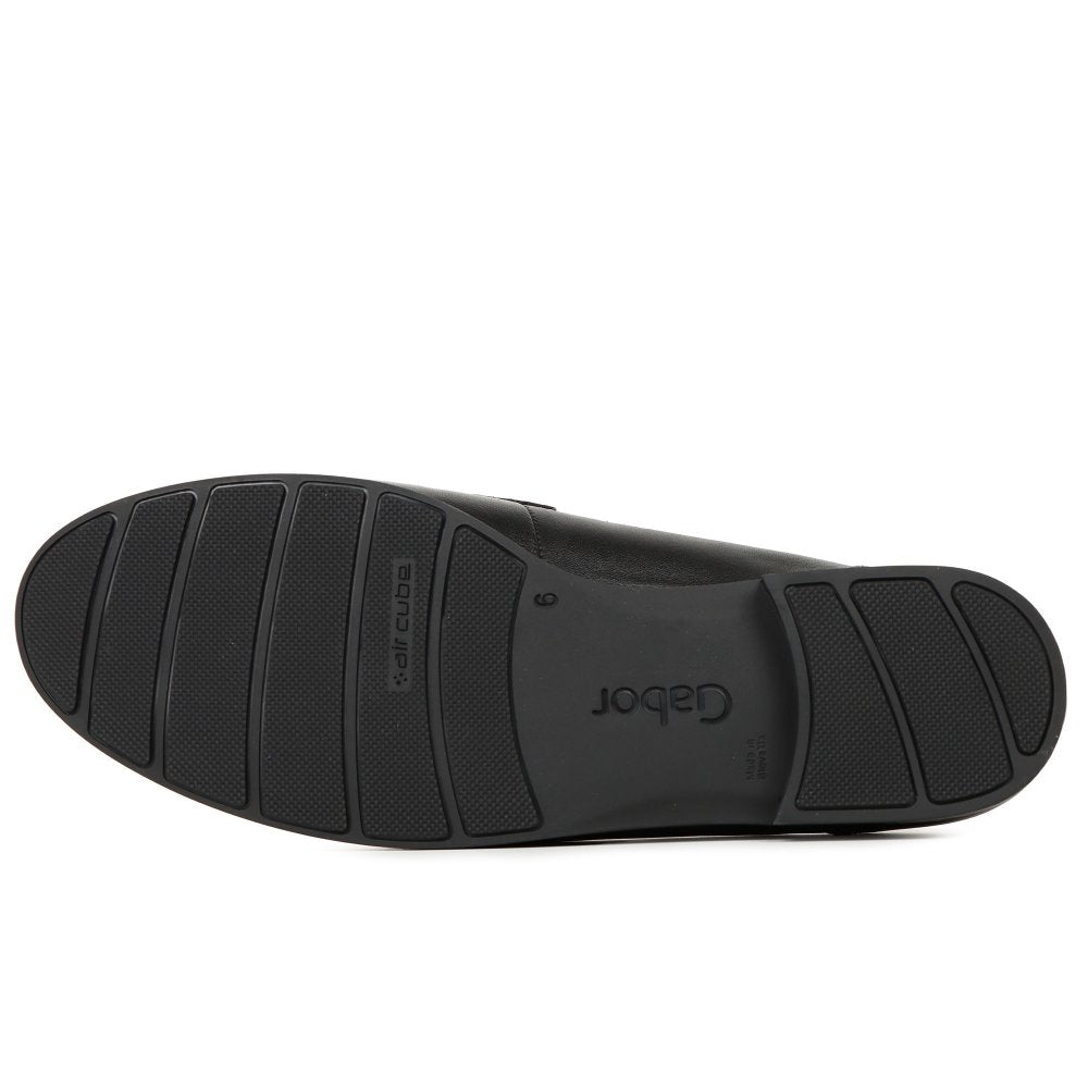 Gabor 72.422.37 Ladies Dupri Black Loafer