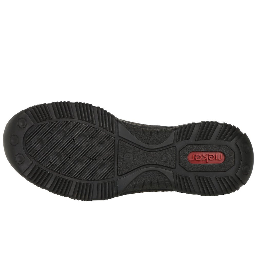 Rieker N3267-01 Ladies Black Casual Shoe