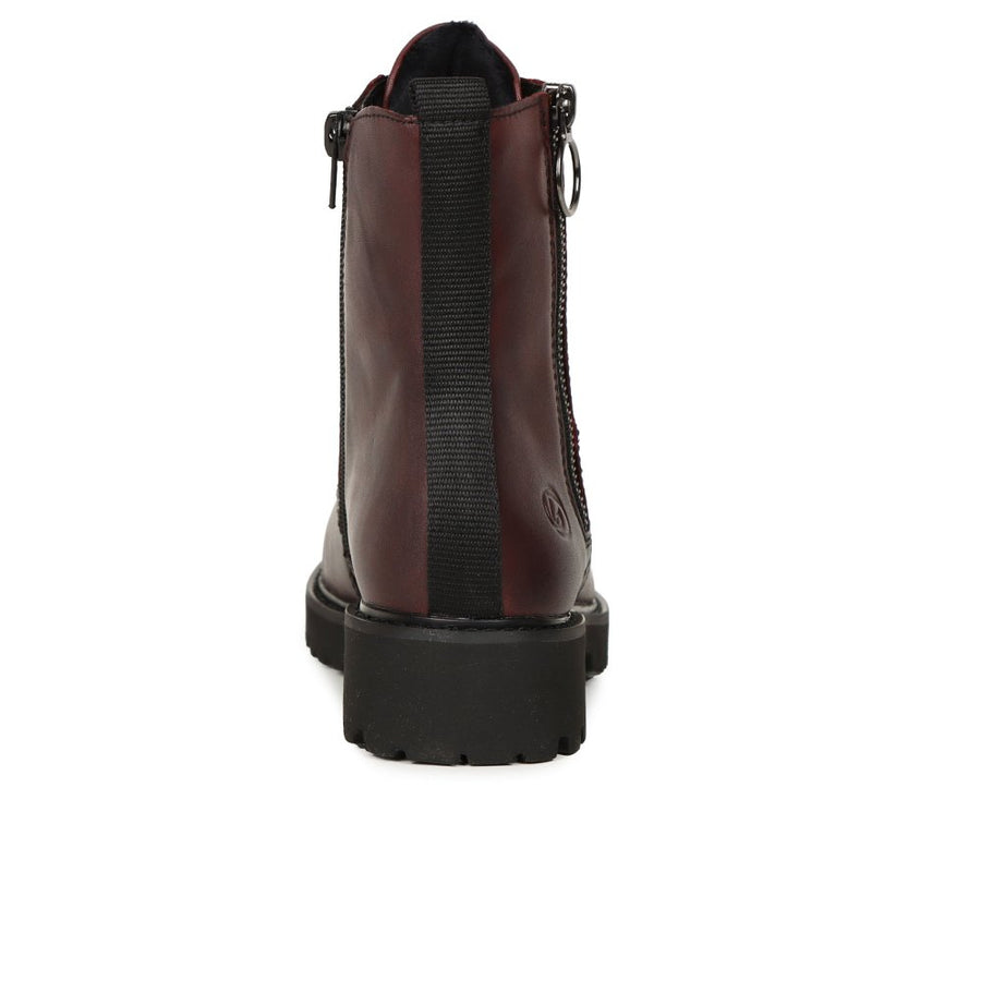 Remonte D8671-35 Ladies Cerise Ankle Boot