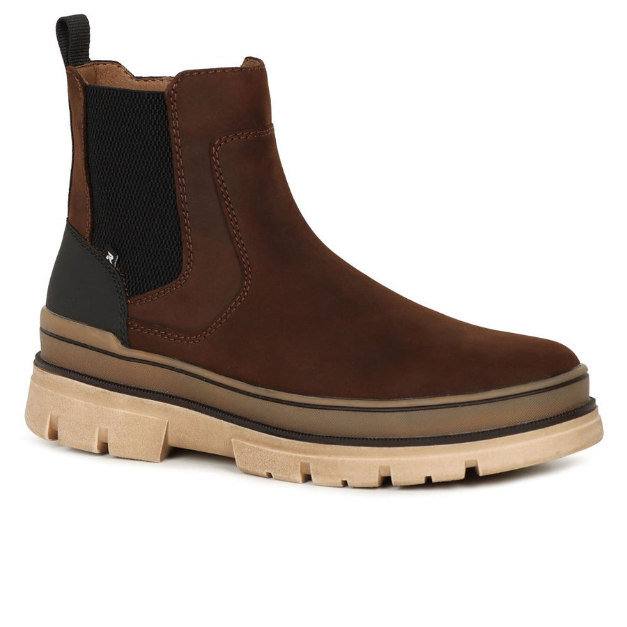 Rieker U1272-25 Mens Evolution Brown Chelsea Boot