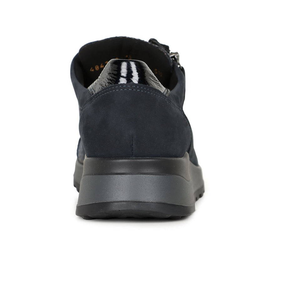 Waldlaufer H64007 307 194 Ladies Navy Trainer