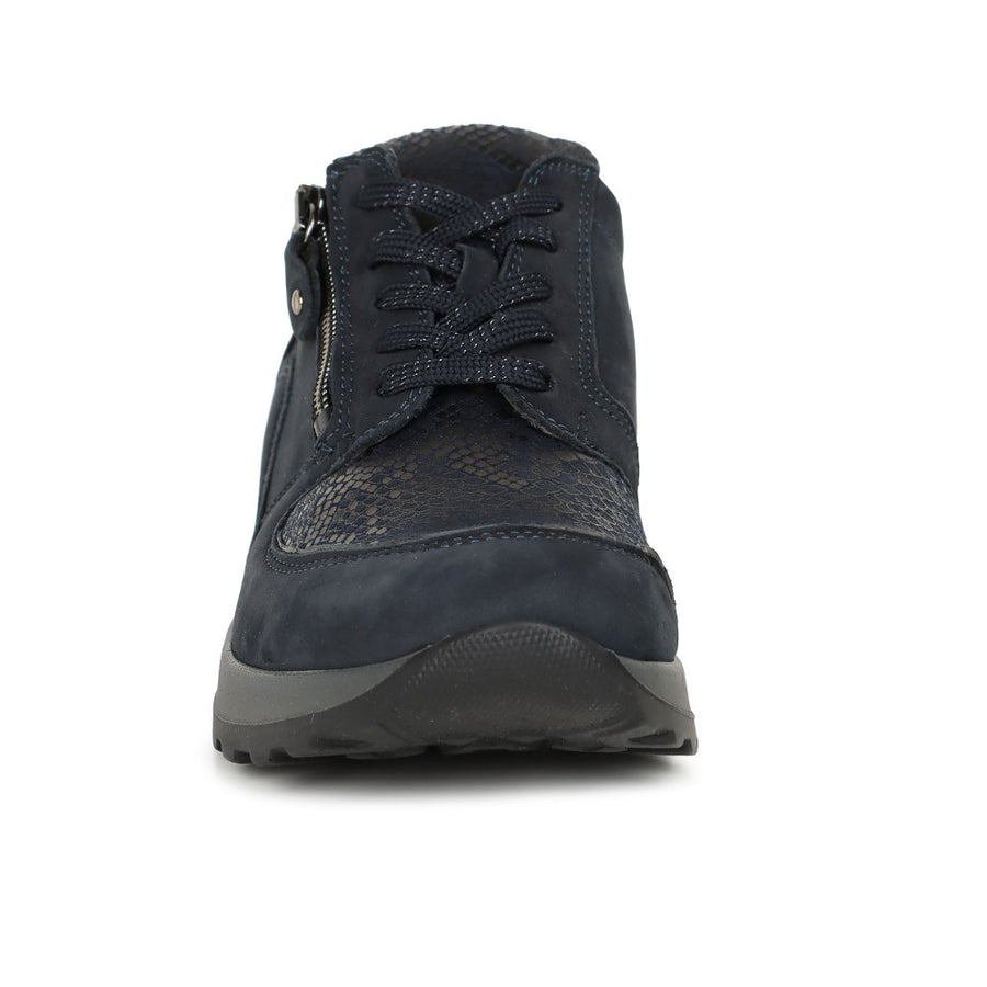 Waldlaufer H64007 307 194 Ladies Navy Trainer