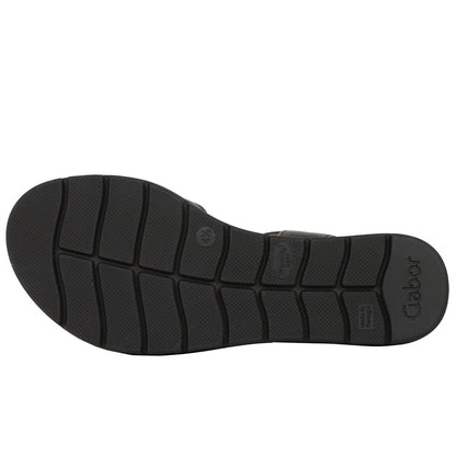 Gabor 62.700.57 Ladies Shout Black Sandal
