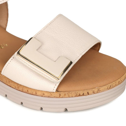 Gabor 62.700.52 Ladies Shout Creme Sandal
