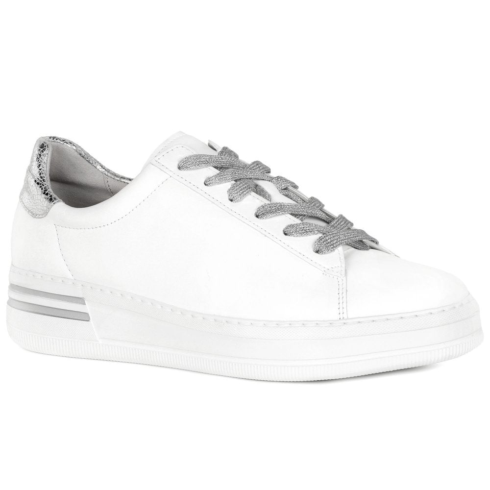 Gabor 66.395.51 Keystone White/Argento Trainer