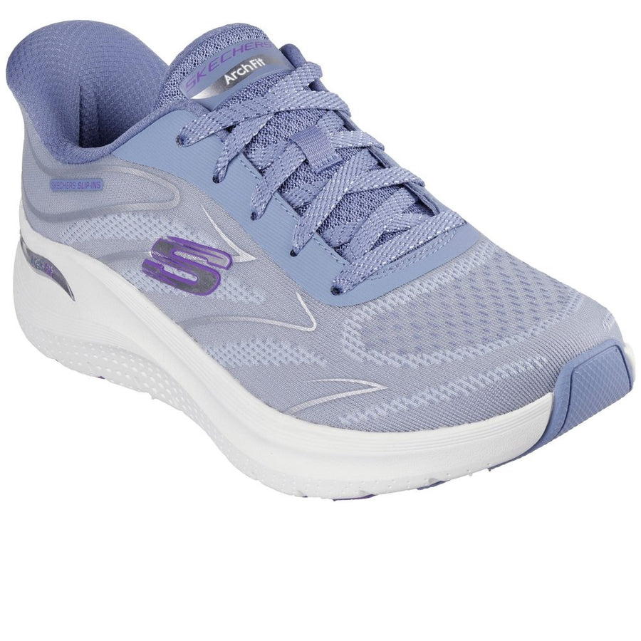 Skechers 150328 Ladies Archfit Blue/Purple Slip-In