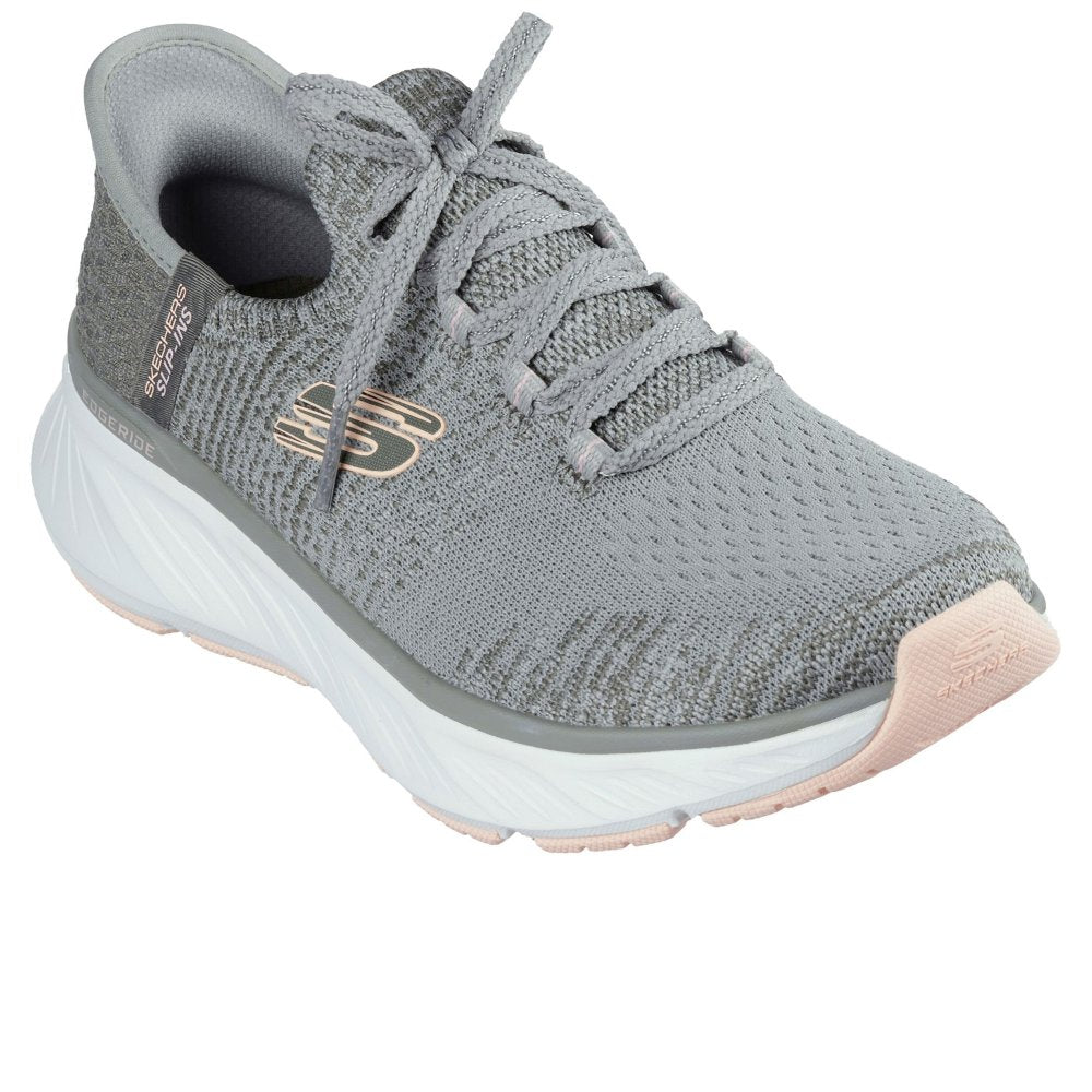 Skecher 150470 Ladies Edgeride Green/Orange (Grey) Slip-In