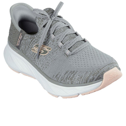 Skecher 150470 Ladies Edgeride Green/Orange (Grey) Slip-In