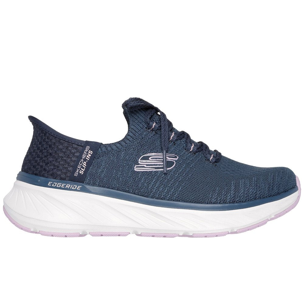 Skecher 150470 Ladies Edgeride Navy/Lavender Slip-In