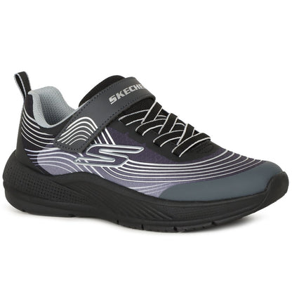 Skecher 403926L Boys Black/Silver Trainer