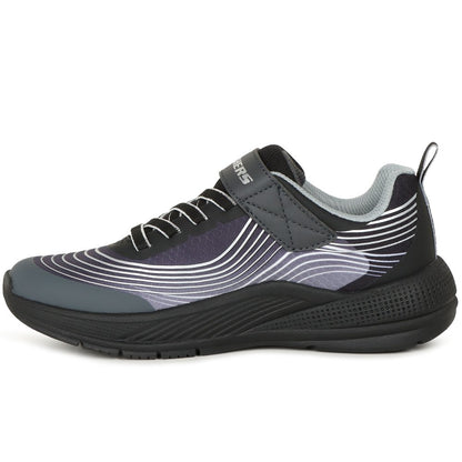 Skecher 403926L Boys Black/Silver Trainer