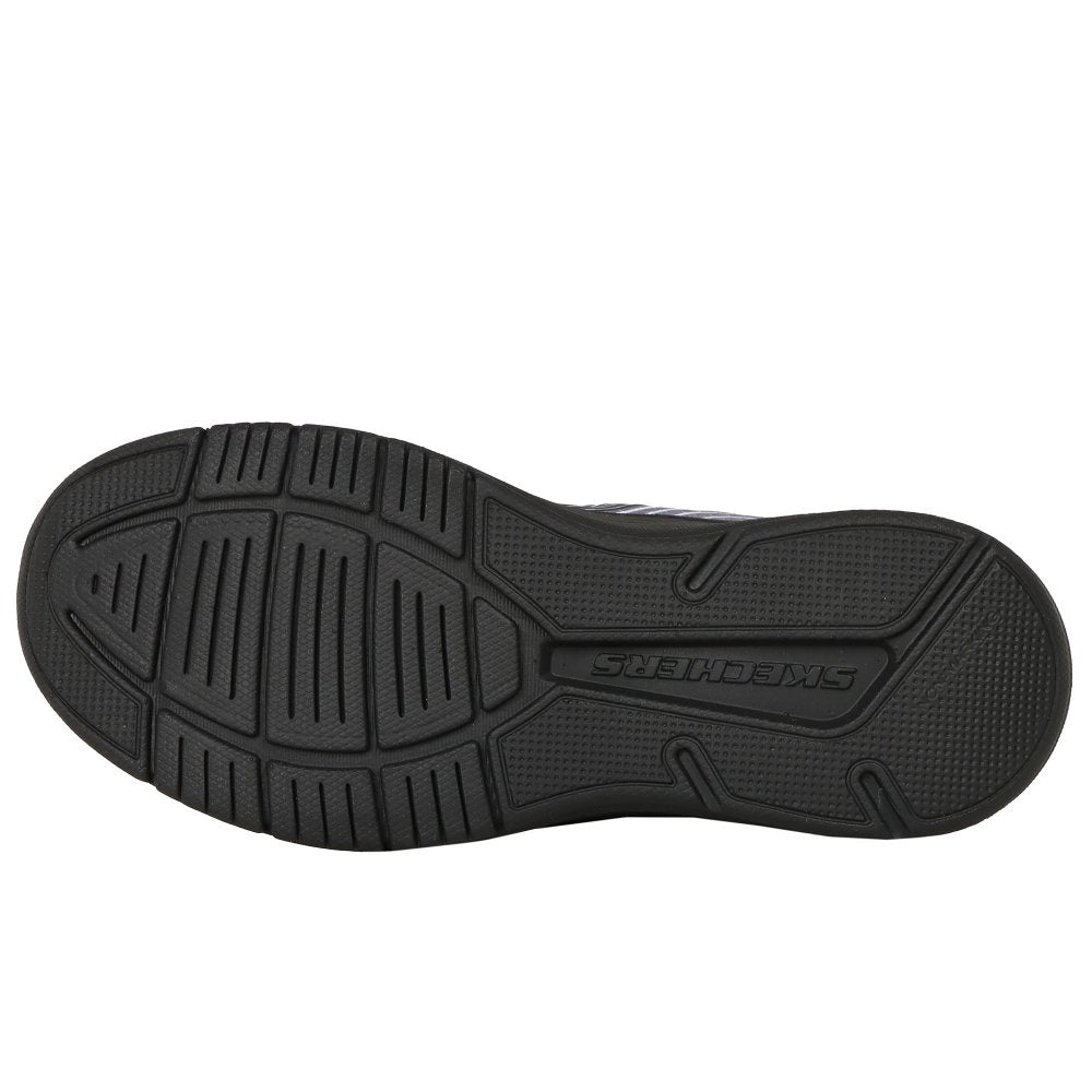 Skecher 403926L Boys Black/Silver Trainer