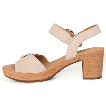 Gabor 64.764.12 Ladies Fantastica Oak block heel Sandal