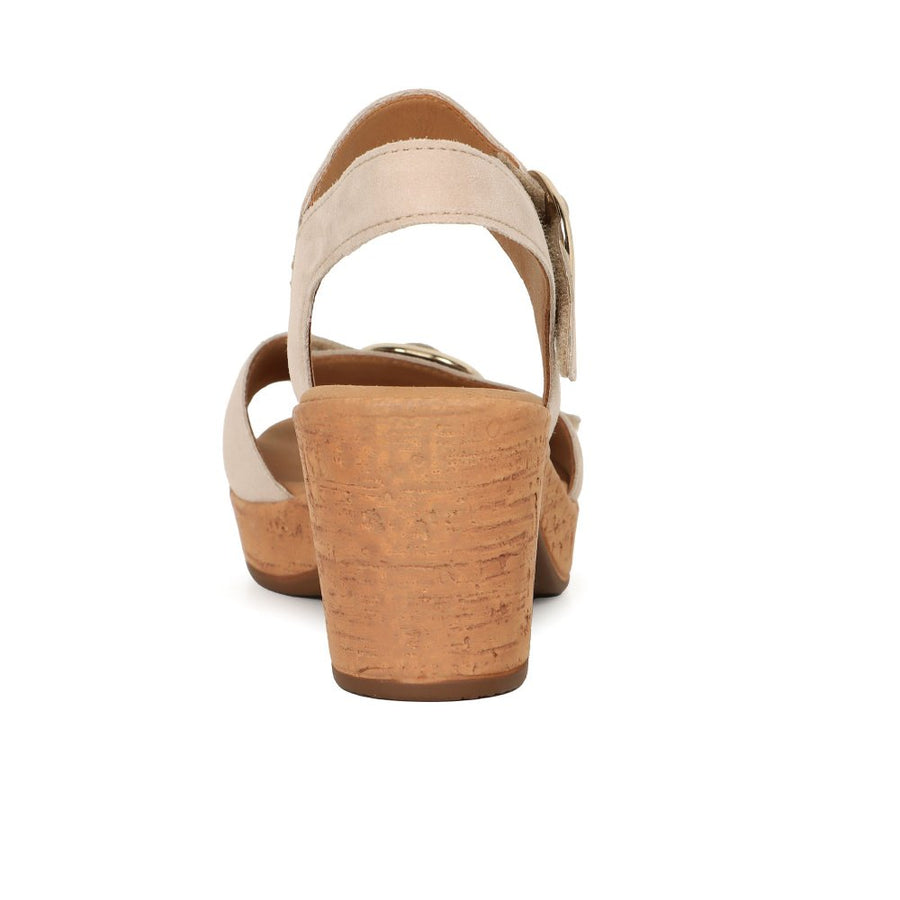 Gabor 64.764.12 Ladies Fantastica Oak block heel Sandal