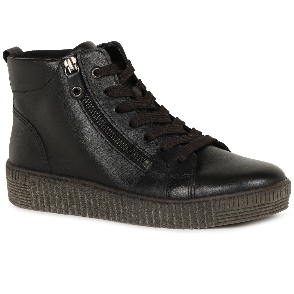 Gabor 73.730.57 Ladies Lake Black Ankle Boot