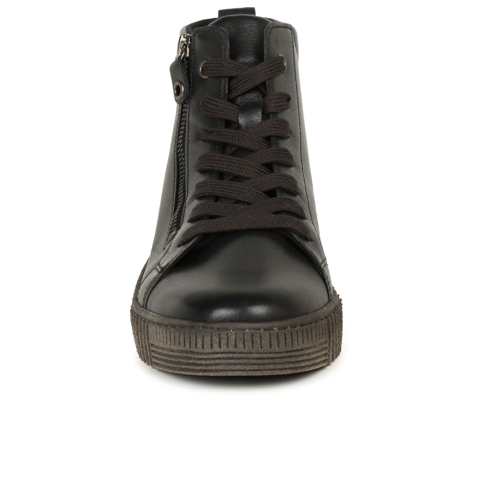 Gabor 73.730.57 Ladies Lake Black Ankle Boot