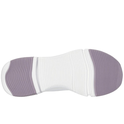 Skechers 117587 Ladies Bobs Sport Slip-In White Trainer