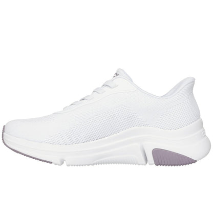 Skechers 117587 Ladies Bobs Sport Slip-In White Trainer