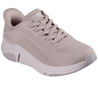 Skechers 117587 Ladies Bobs Sport Slip-In Blush Trainer