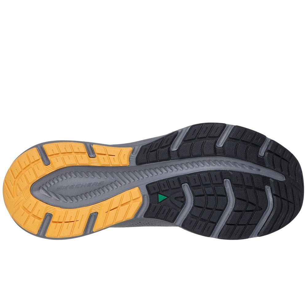 Skechers 232846 Mens Slip In Edgeride Charcoal/Yellow