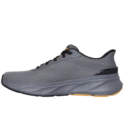 Skechers 232846 Mens Slip In Edgeride Charcoal/Yellow