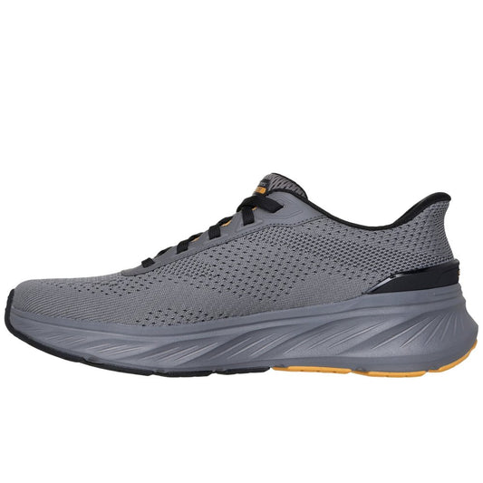 Skechers 232846 Mens Slip In Edgeride Charcoal/Yellow