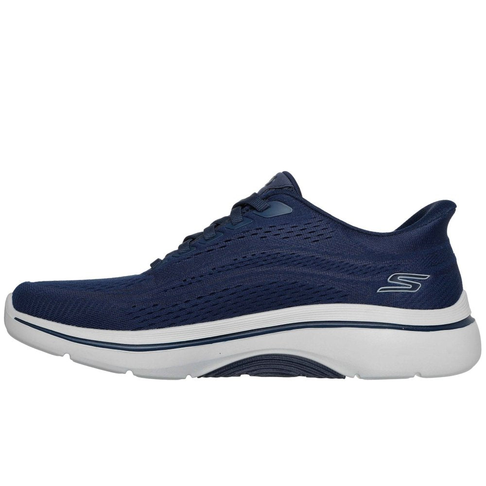 Skechers 216812 Men’s Go Walk Arch Fit Navy/Gray Trainer