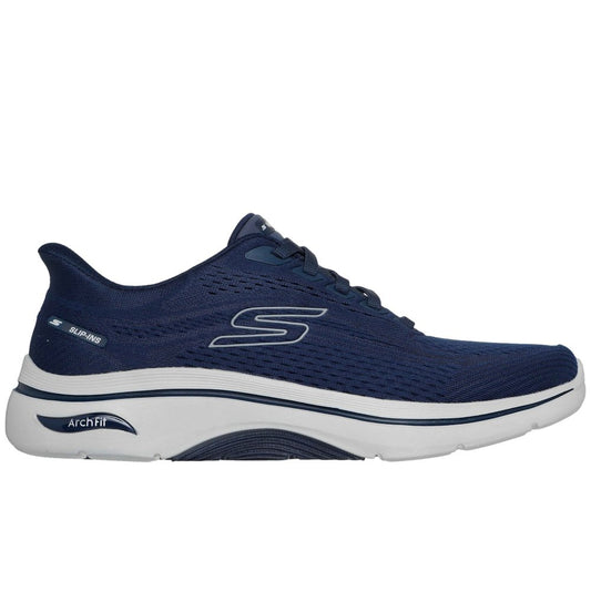 Skechers 216812 Men’s Go Walk Arch Fit Navy/Gray Trainer