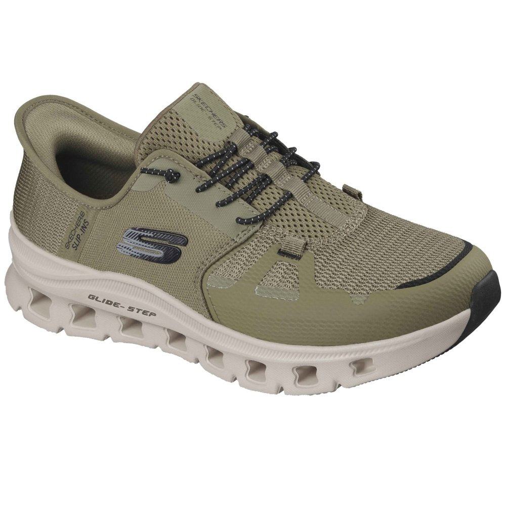 Skechers 232930 Mens Glide Step Pro Olive/Black