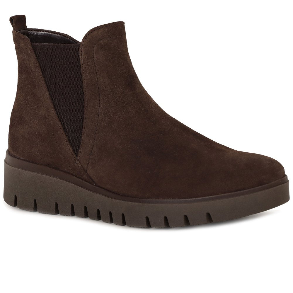 Gabor 8015.01.005 Ladies Dublin Mocca Suede Boot