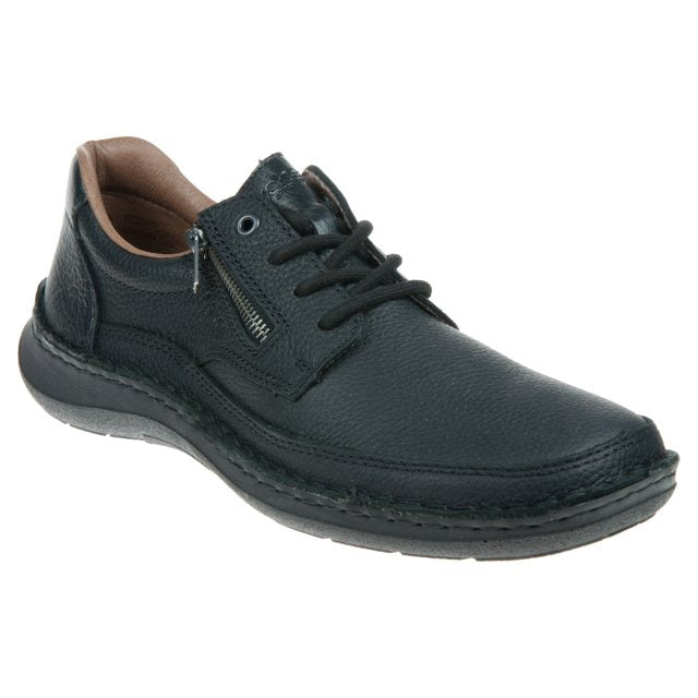 Rieker 03002-00 Mens Black Lace Shoe