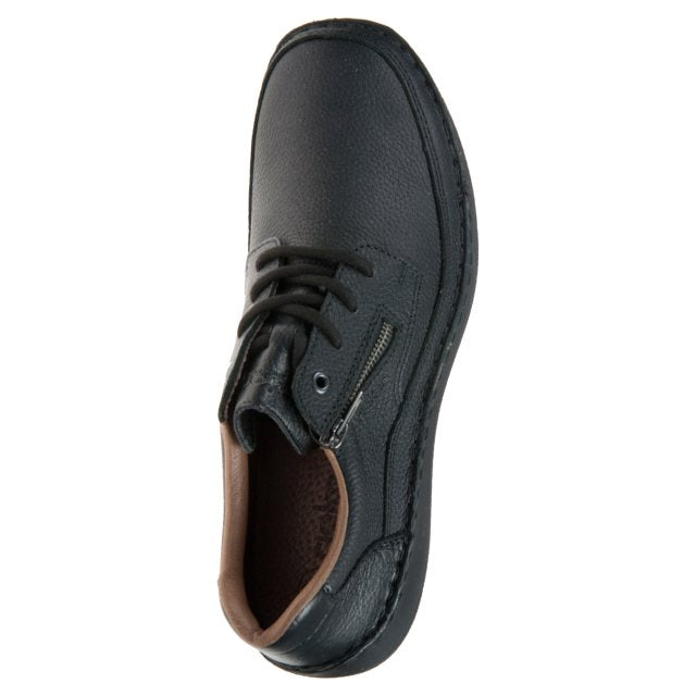 Rieker 03002-00 Mens Black Lace Shoe