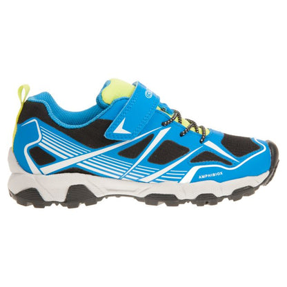 Geox J453ZC  Boys J Magnetar Sky/Lime Trainer