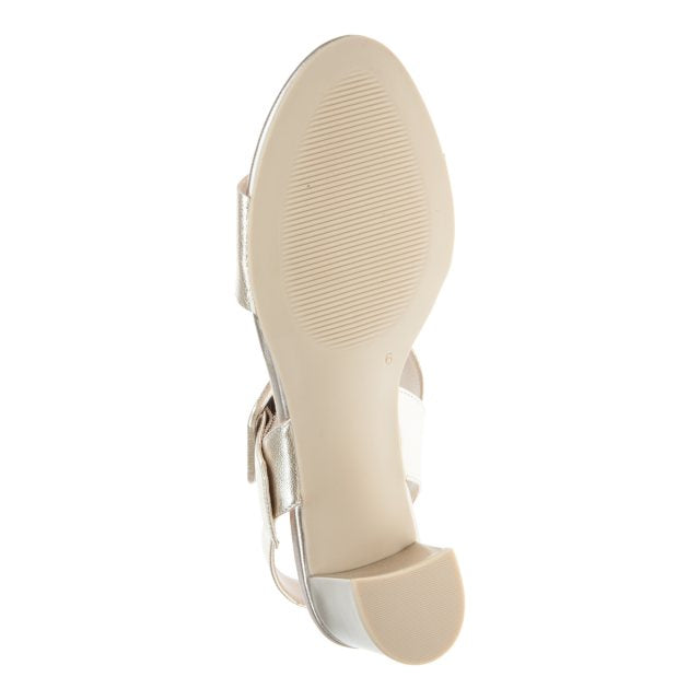 Caprice 9-28306-959 Ladies Heeled Gold Sandal