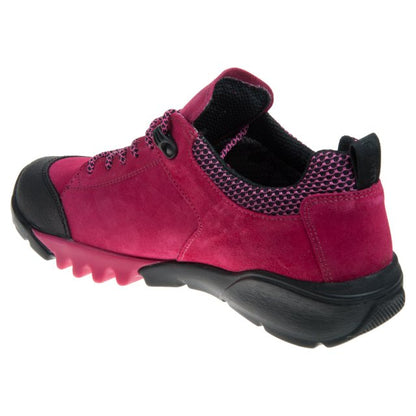 Waldlaufer 787952 408 096 Ladies Magenta Water Proof  Walking Shoe