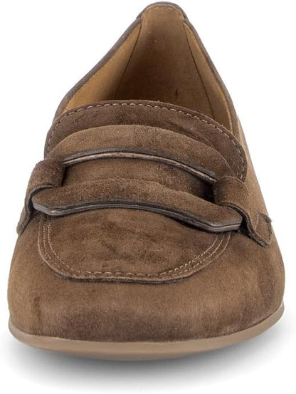 Gabor 4002.01.005 Ladies Great Brown Suede Loafer