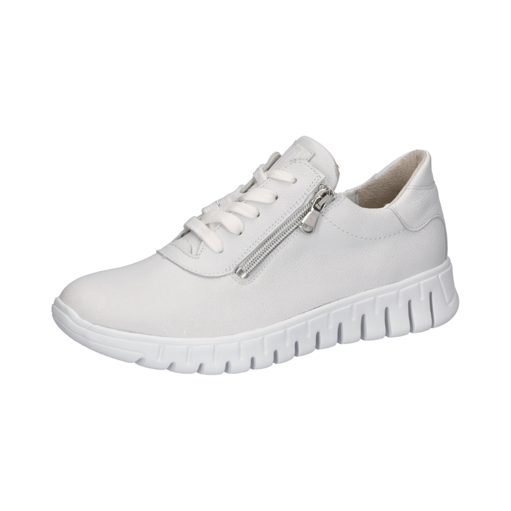 Waldlaufer 916010 169 150 H Birdy White Ladies Trainer