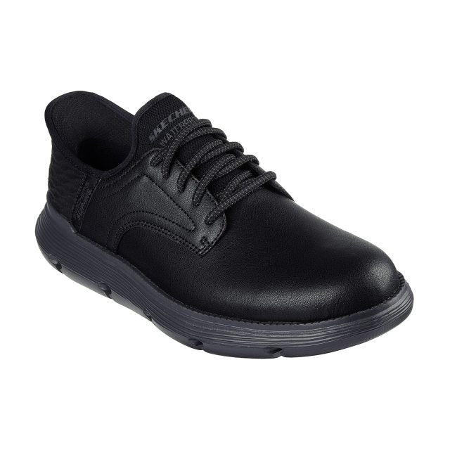 Skechers 205278 Mens Black Slip In Water Proof Shoe